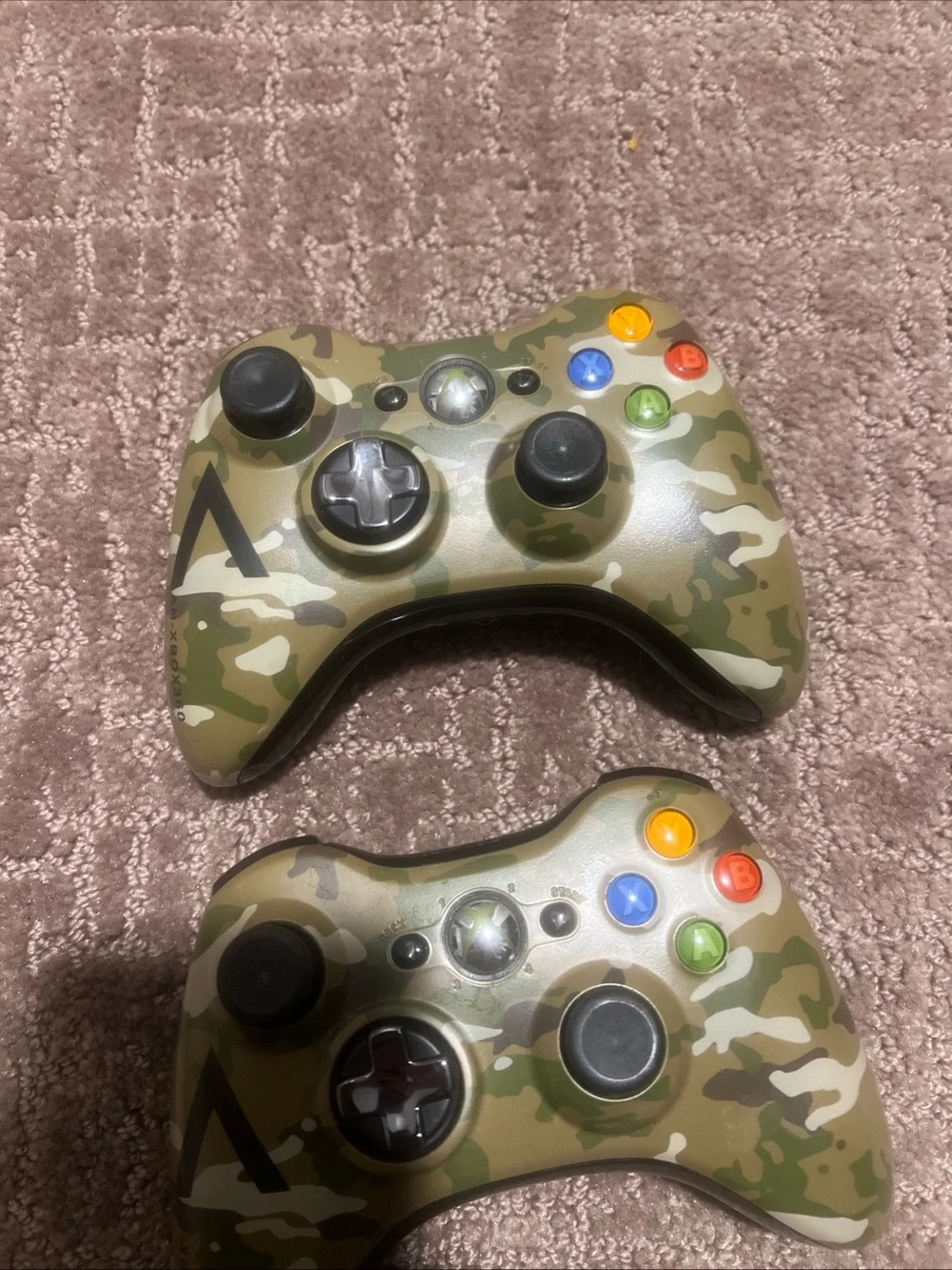 Xbox 360 Wireless Controller Camo Camouflage OEM Genuine Microsoft Gamepad